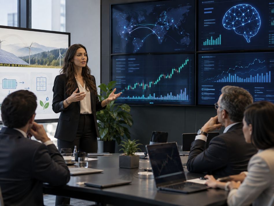 Renewable Energy Strategy Boardroom Presentation